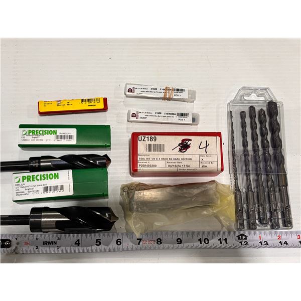 LOT OF 14 ASSORTED JOBBER BITS