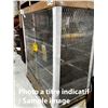 Image 2 : JUSTRITE ALUMINUM LPG CYLINDER LOCKER STORAGE 20 CYLINDER CAPACITY 60"X32"X65" SILVER