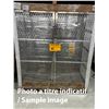 Image 3 : JUSTRITE ALUMINUM LPG CYLINDER LOCKER STORAGE 20 CYLINDER CAPACITY 60"X32"X65" SILVER