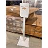 Image 1 : HAND SANITIZER STAND 48"x15.75"