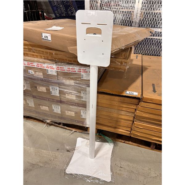 HAND SANITIZER STAND 48"x15.75"