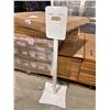 Image 1 : HAND SANITIZER STAND 48"x15.75"