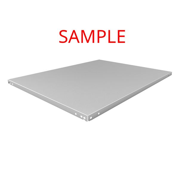 METALWARE SLOTTED ANGLE SHELF GALVANIZED STEEL 42"X32"