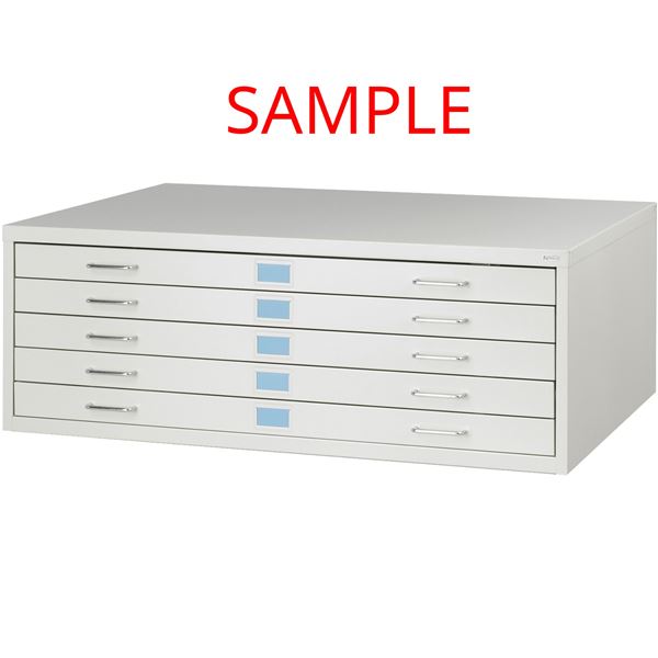SAFECO FACILTM FLAT FILE CABINETS 5-DRAWER 46"X32"X16-3/8"