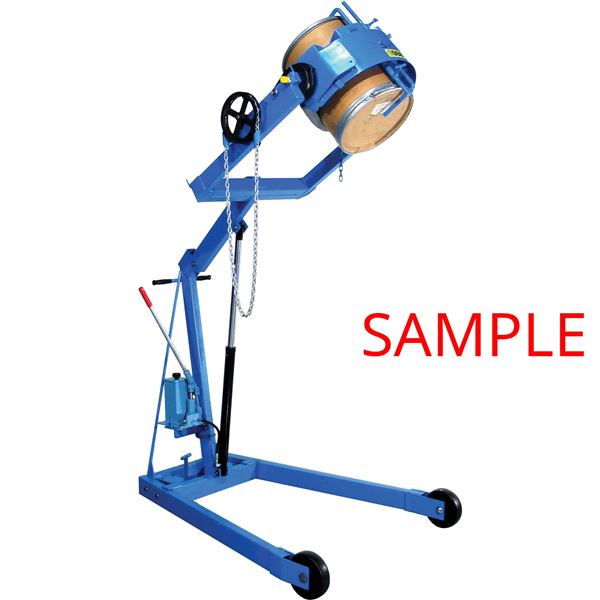 MORSE HYDRA-LIFT DRUM HANDLERS 55 US GAL CAPACITY