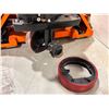 Image 2 : KLETON PALLET TRUCK  27x48" (ORANGE) *FRONT WHEEL MISSING*