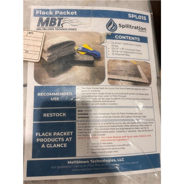 OUTDOOR FLACK PACK SPILL KIT