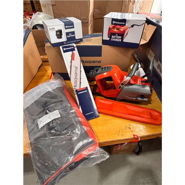 CORDLESS HUSQVARNA 540I XP REAR-HANDLE CHAINSAW KIT, 14" 36 V