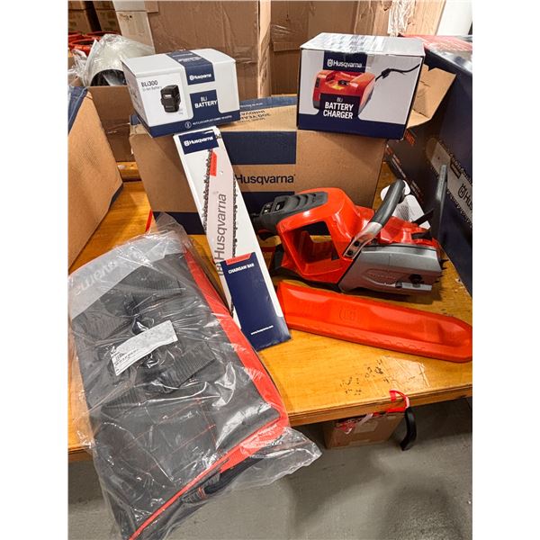 CORDLESS HUSQVARNA 540I XP REAR-HANDLE CHAINSAW KIT, 14" 36 V