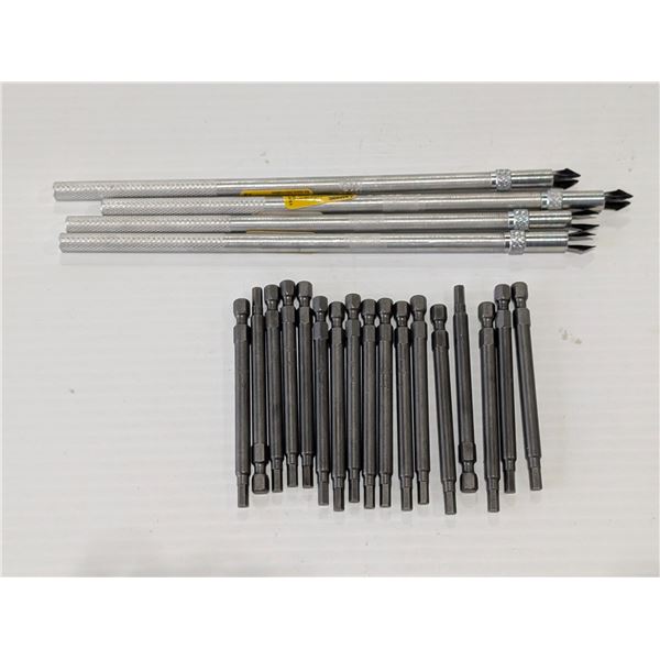 LOT OF 21 SCREWDRIVERS / BITS
