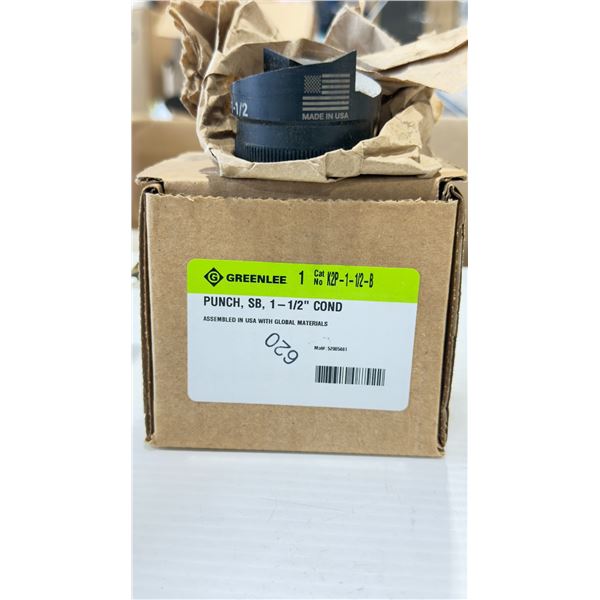 GREENLEE KNOCKOUT PUNCH 1.5"