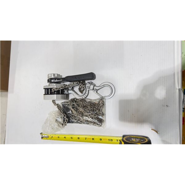 KITO LX003-10' 1/4 TON LEVER PULLER 10' LIFT