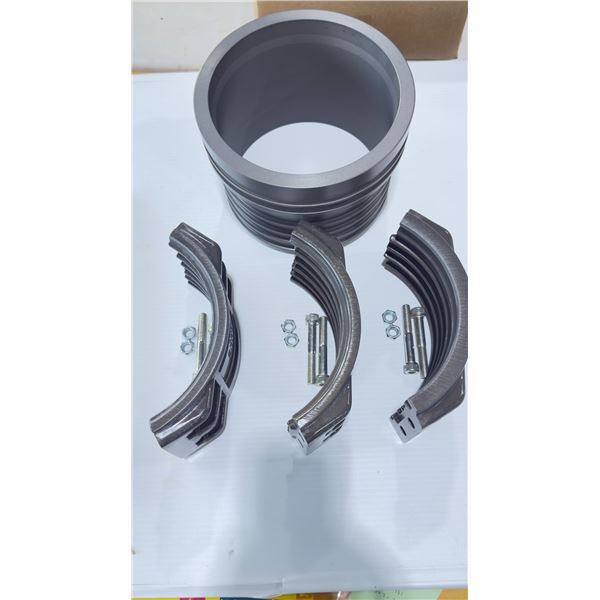 GREEN LINE GROOVED COUPLING C/W REUSABLE CLAMP #G38VR-800