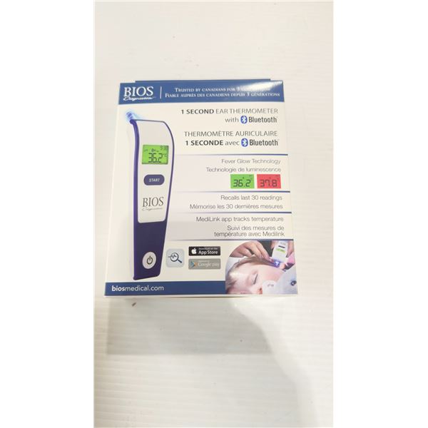 BIOS PRECISIONTEMP DIGITAL EAR THERMOMETER, DIGITAL #240DI