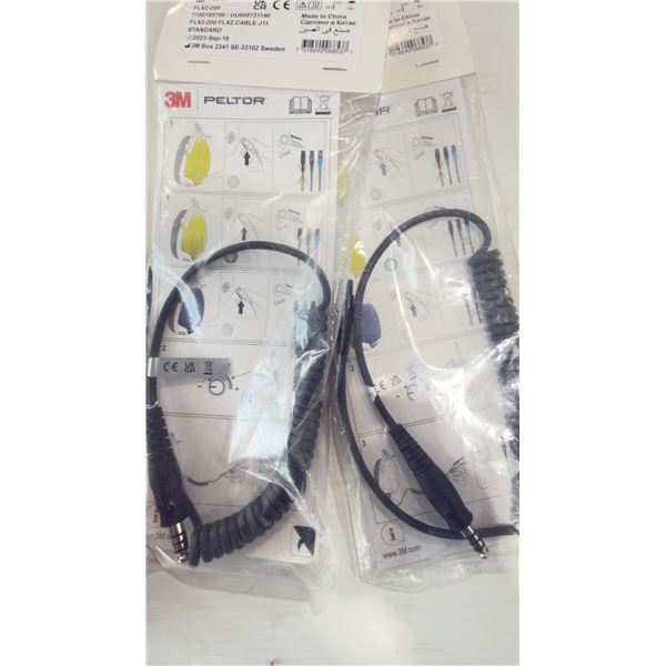 3M PELTOR FLX2 CABLE FLX2-200 WITH J11 (TP-120) CONNECTOR