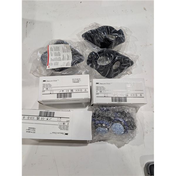 LOT OF 9 INHALATION / NOSE CUP ASSEMBLIES