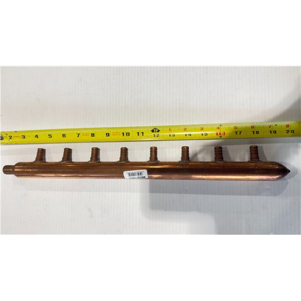 LOT OF 27 ASSORTED PEX COPPER MANIFOLD