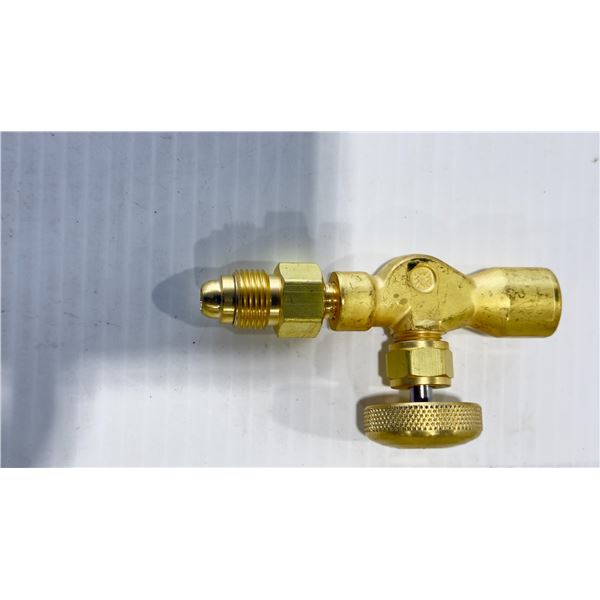 WESTERN ENTERPRISES BODY VALVE FOR NON-CORROSIVE GASES (BRASS) #215-FR