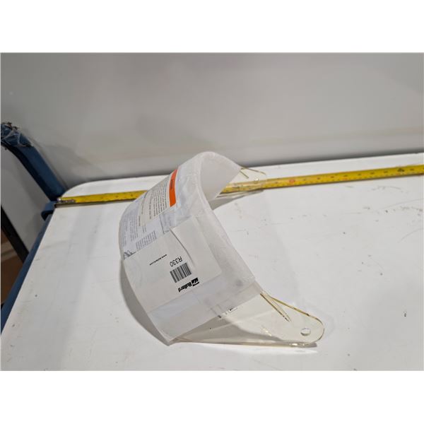 BULLARD FX SERIES FACESHIELD VISOR ACETATE CLEAR TINT #BU207R330 4''