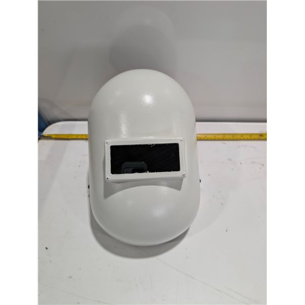 HONEYWELL #110PWE PIPERLINER WELDING HELMET FIBERGLASS WHITE 2"X4" SHADE 10