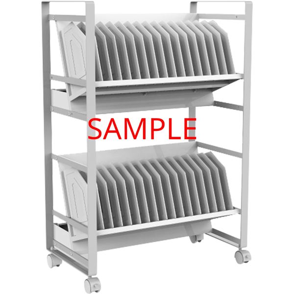 LUXOR H. WILSON #LOTM32 32-UNIT CHROMEBOOK OPEN CHARGING CART