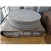 Image 1 : CASE OF 5 COMBO FLOOR PADS 21" BUFFING/BURNISHING BEIGE