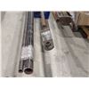 Image 2 : LOT OF 4 ASSORTED METAL PIPES (20' APPROXIMATE LENGTH)
