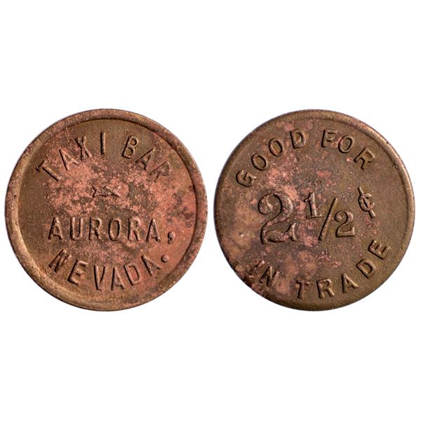 Taxi Bar, Aurora, Nevada Trade Token