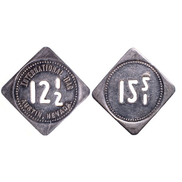 International Bar, Austin, Nevada Trade Token