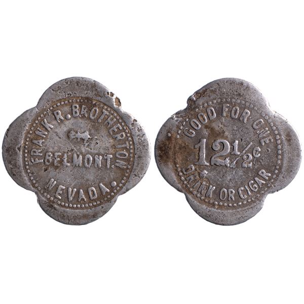 Frank R. Brotherton, Belmont, Nevada Trade Token