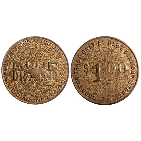 Blue Diamond Corp., Blue Diamond, Nevada Trade Token
