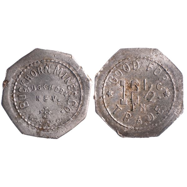 Buckhorn Mines Co., Buckhorn, Nevada Trade Token