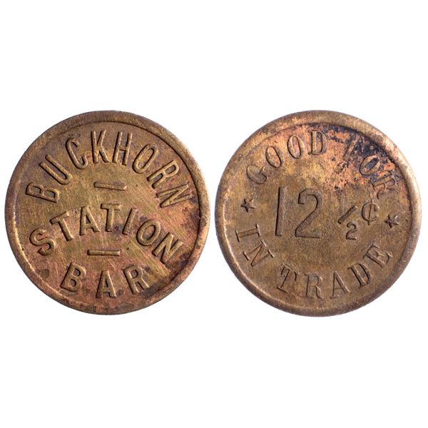 Buckhorn Station Bar, Buckhorn, Nevada Trade Token