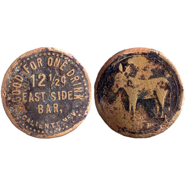 East Side Bar, Caliente, Nevada Trade Token