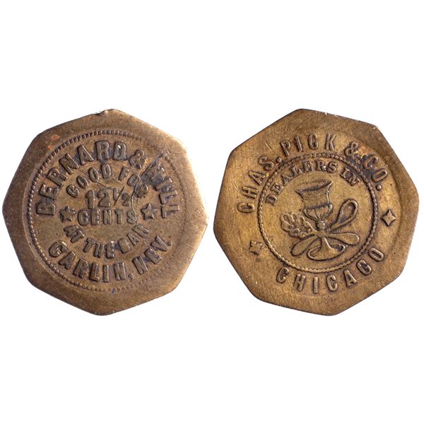 Bernard & Hill, Carlin, Nevada Trade Token
