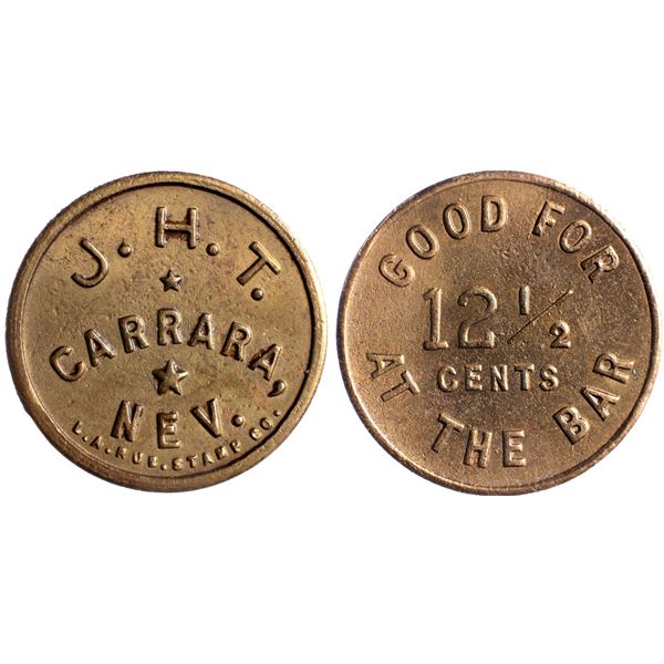 J. H. T., Carrara, Nevada Trade Token