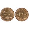 Image 1 : Carson Hot Springs, Nevada Trade Token