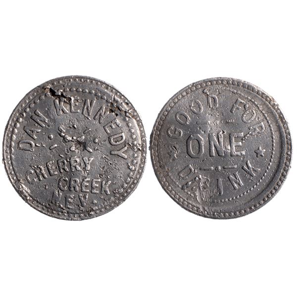 Dan Kennedy, Cherry Creek, Nevada Trade Token