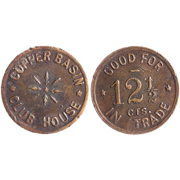 Copper Basin Club, Copper Basin, Nevada Trade Token