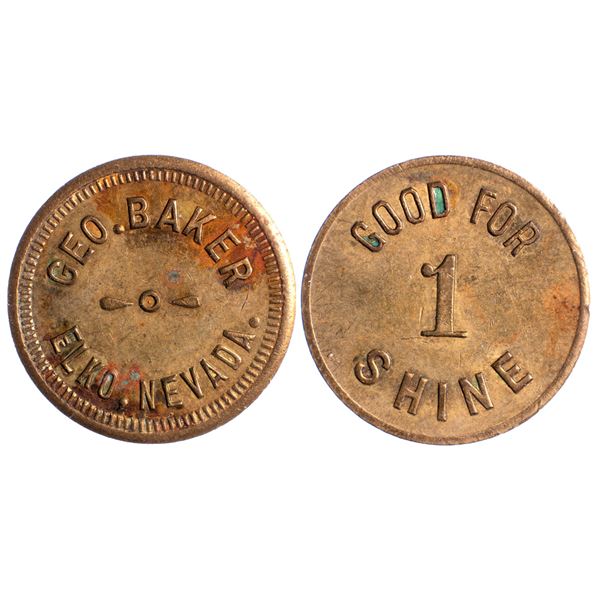 Geo Baker, Elko, Nevada Trade Token