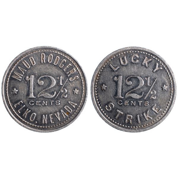 Maud Rogers, Elko, Nevada Brothel Trade Token