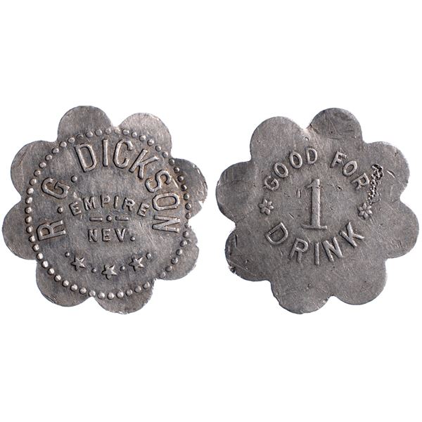 RG Dickson, Empire, Nevada Trade Token