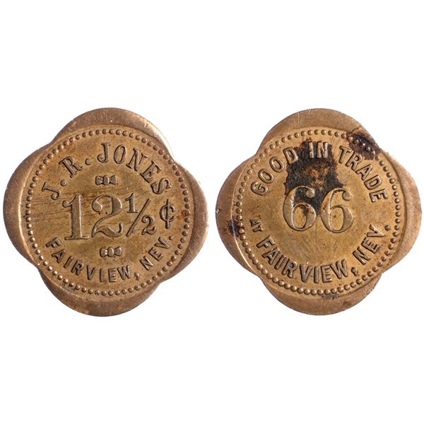 JR Jones, Fairview, Nevada Trade Token