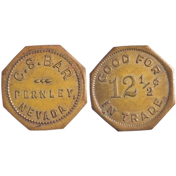 C.S. Bar, Fernley, Nevada Trade Token