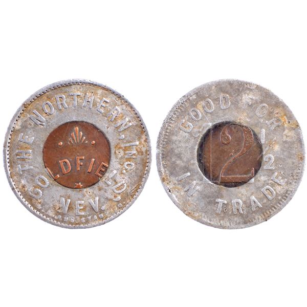 The Northern Saloon, Goldfield, Nevada Trade Token