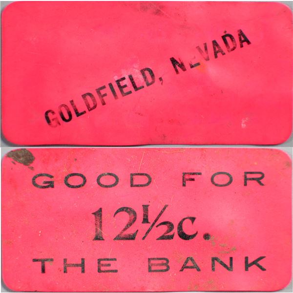 The Bank, Goldfield, Nevada Trade Token