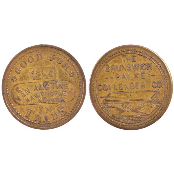 E. Van Alstine, Hawthorne, Nevada Trade Token