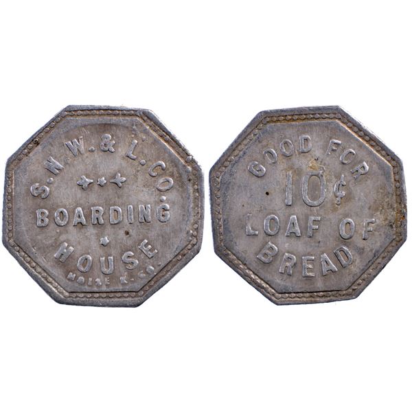 Sierra Nevada Wood & Lumber Co., Incline (Lake Tahoe), Nevada Trade Token
