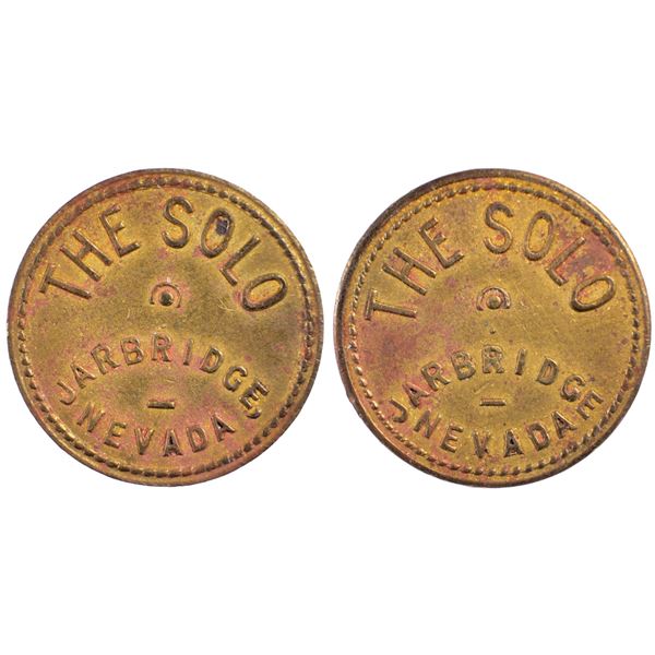 The Solo, Jarbidge, Nevada Trade Token / Storecard