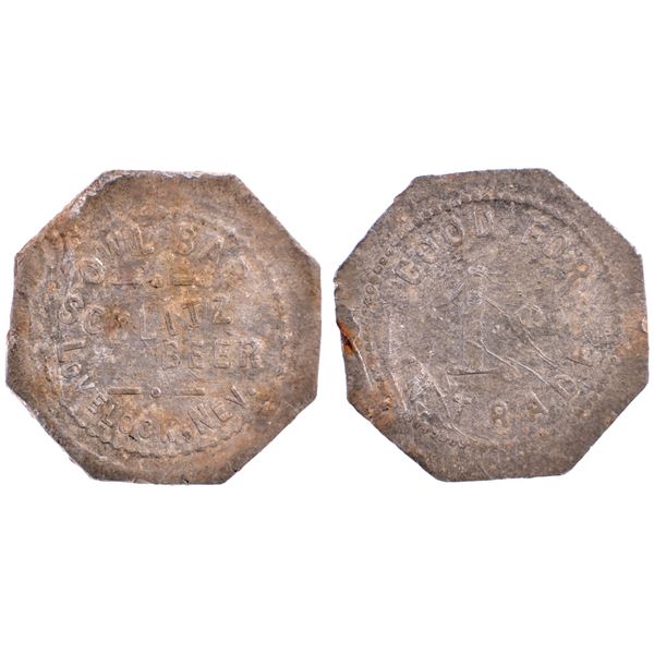 Owl Bar, Lovelock, Nevada Trade Token